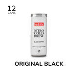 Nitro Coffee Cans - Black Coffee - 12 x 250ml